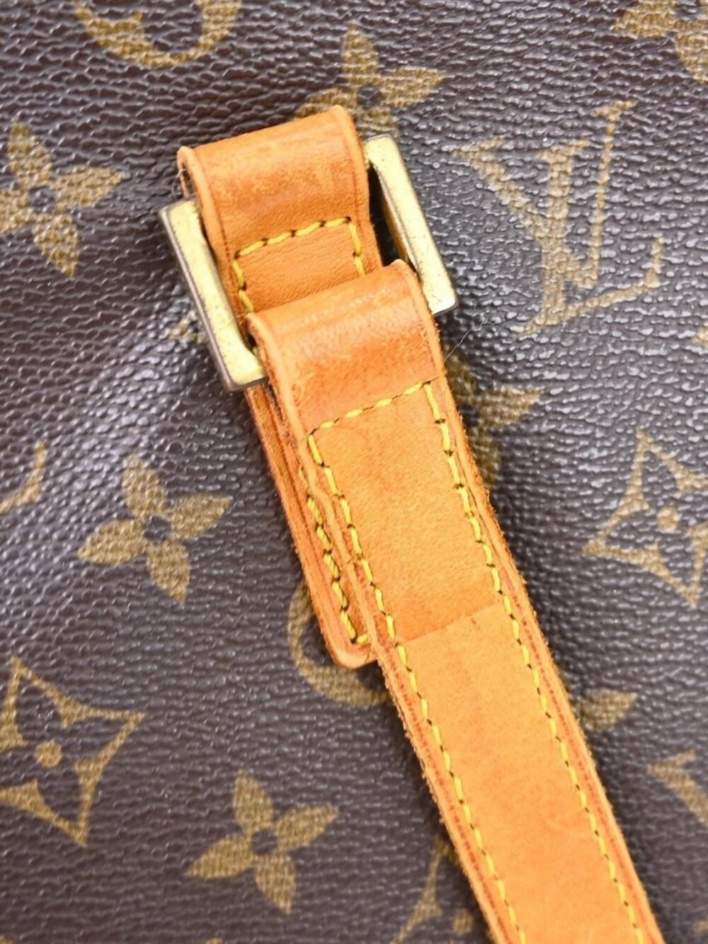 LOUIS VUITTON CABAS MEZZO HAND TOTE BAG MONOGRAM M51151 TH1001 YQ07494 - Picture 12 of 16